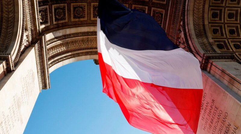 France Changes Flag Colour To Darker Navy Blue To Reflect A Heroic Past