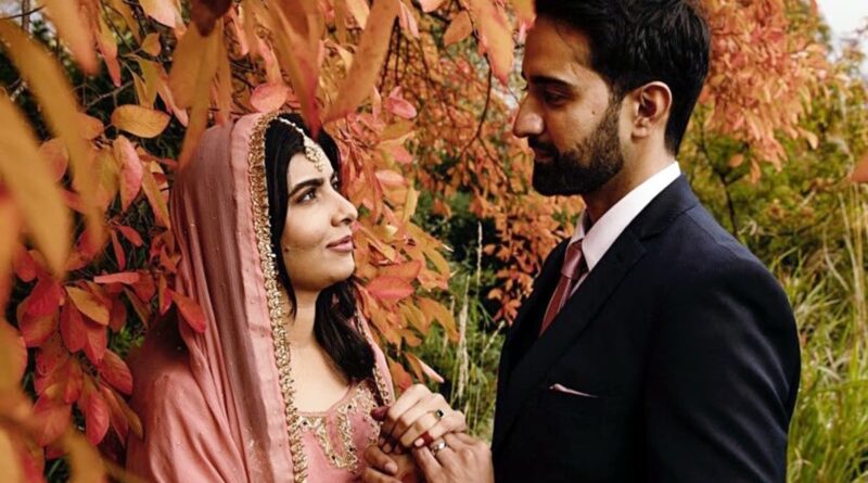 Why Malala cut a cake at her wedding. Husband Asser Malik explains