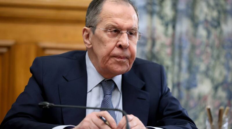 Will not stop military operations in Ukraine for peace negotiations: Russian FM Sergey Lavrov