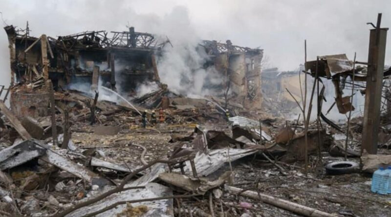Ukraine claims Russia has been "completely destroyed" Dnipro Airport