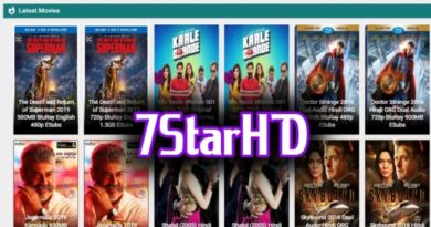 7StarHD – Download Latest Hollywood Bollywood Movies In HD Hindi Dubbed 2020