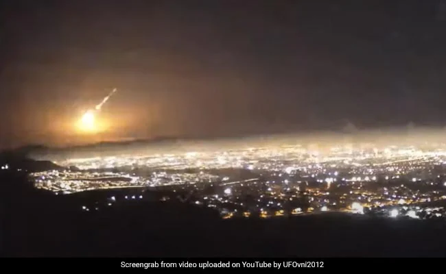 Caught On Camera: Meteor Lights Up Night Sky Over Chile