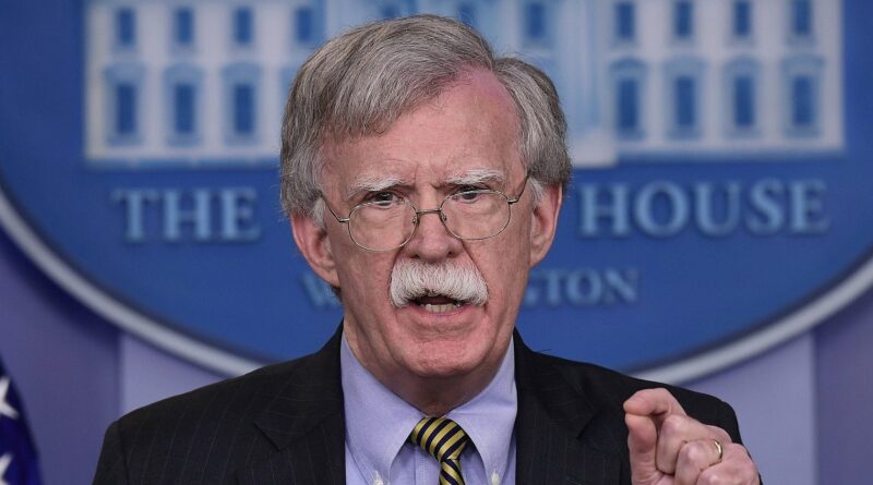 "Helped Plan Coups," Ex US National Security Adviser John Bolton Admits