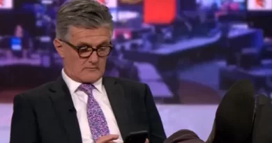 Caught On Camera: BBC Cuts To News Anchor With Feet Up On Desk