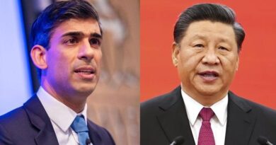 Rishi Sunak Says "Golden Era" Of UK-China Ties Over