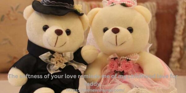 The softness of your love reminds me of my childhood love for teddy.