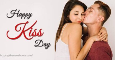 Romantic happy Kiss Day 2023 date sms quotes